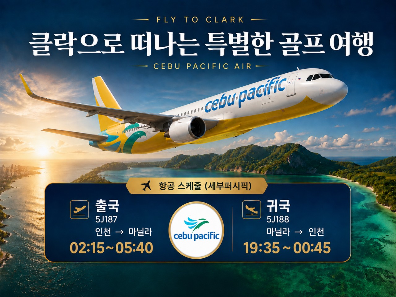 ⛳제4회 필리핀 클락 🇰🇷코피노 가정 돕기 자선행사🇵🇭