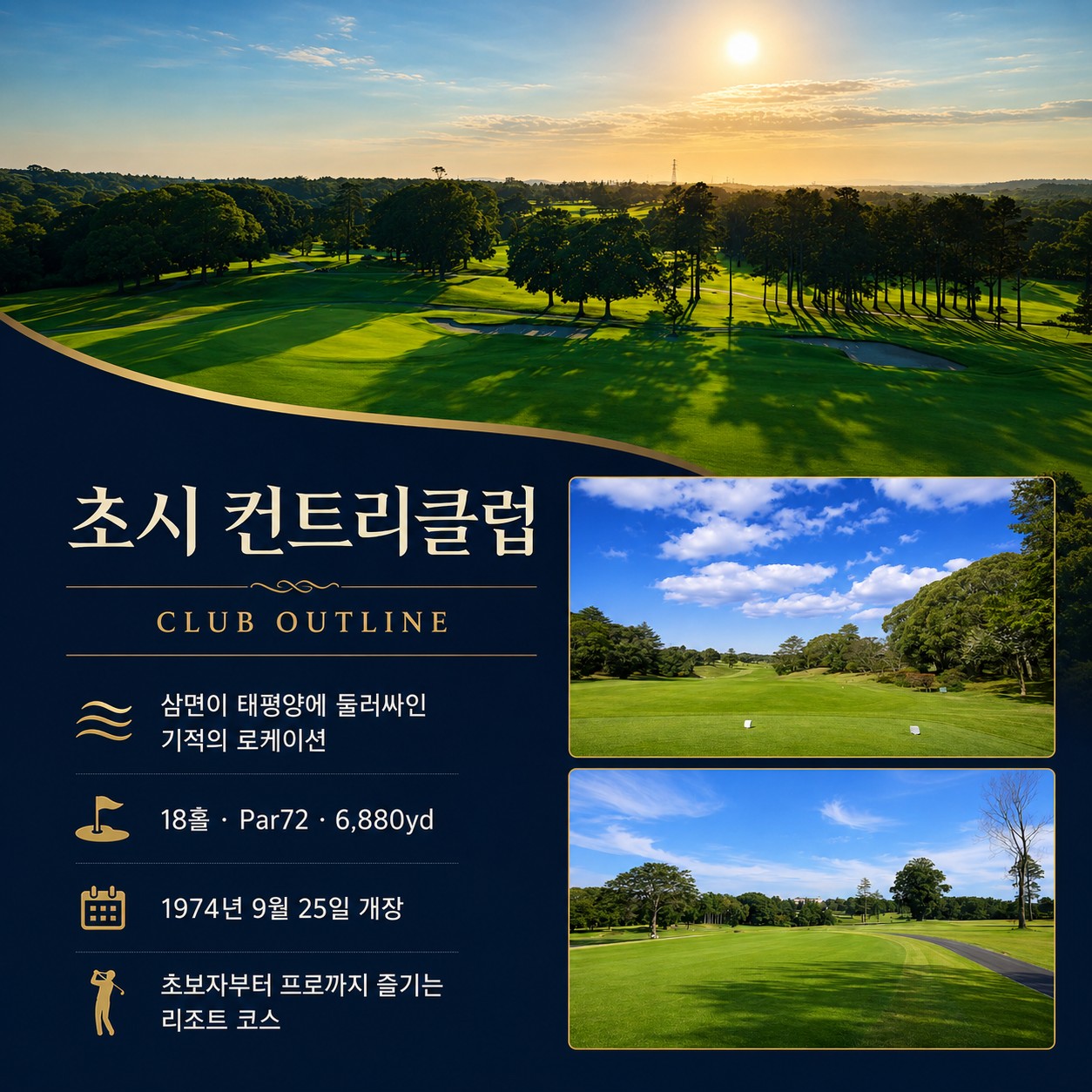 ⛳동경 치바 온천 골프 리조트 올포함