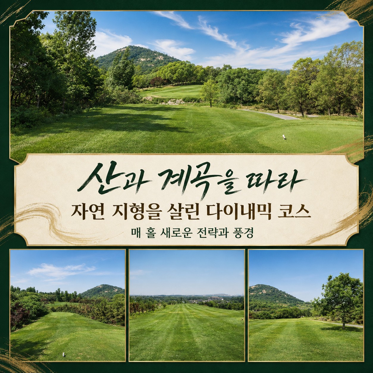 ✔️중국 제남 곡부 골드우 CC [연휴상품]
