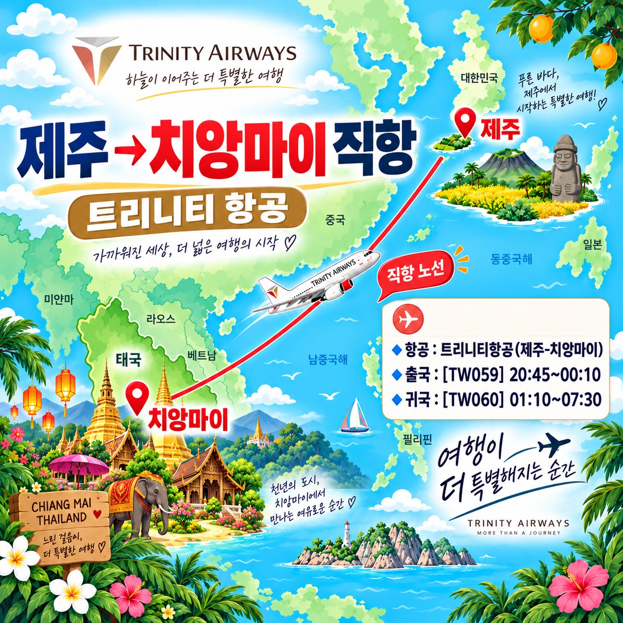 💥[제주출발] 치앙마이 가싼쿤탄 골프 무제한 특가