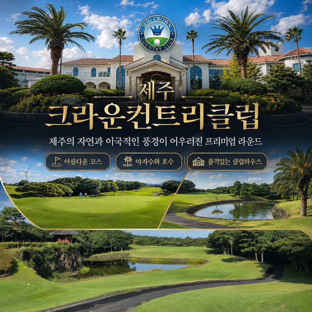 ♥ 26년 7월 특급가성비 제주골프!