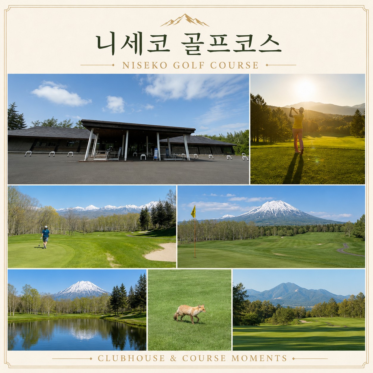 🏔️ 일본 북해도 니세코 힐튼 골프 3박 항공팩