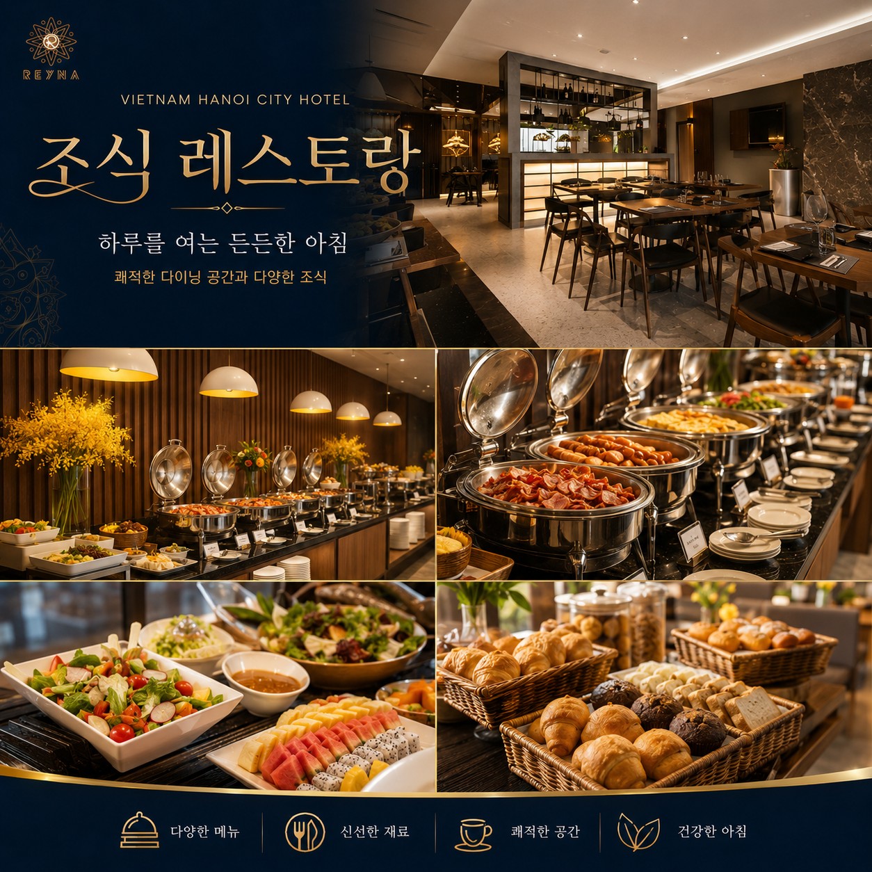 🌟하노이 메인 시티 한인타운 호텔 & 골프
