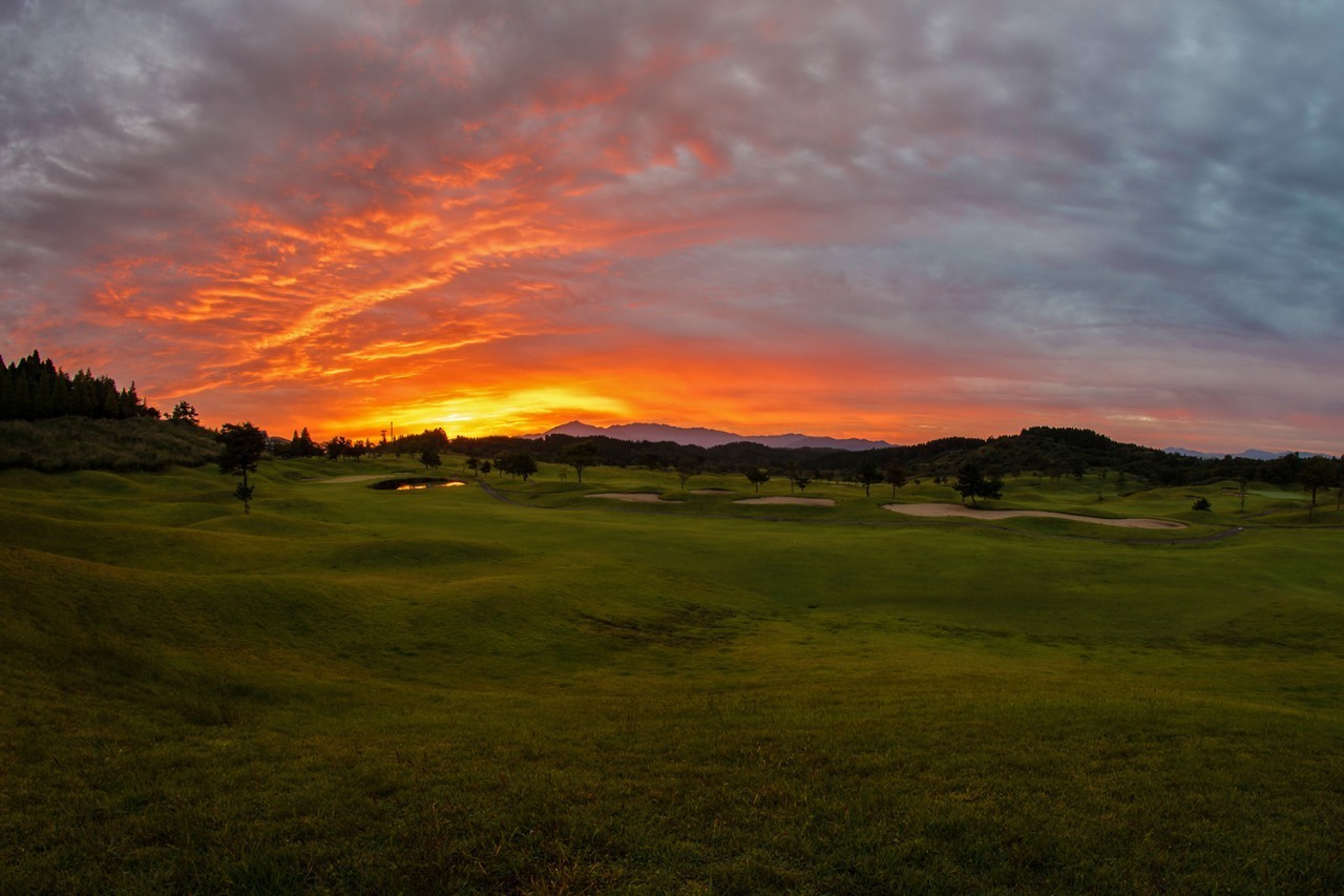 ⛳️일본 구마모토 아소스카이블루CC