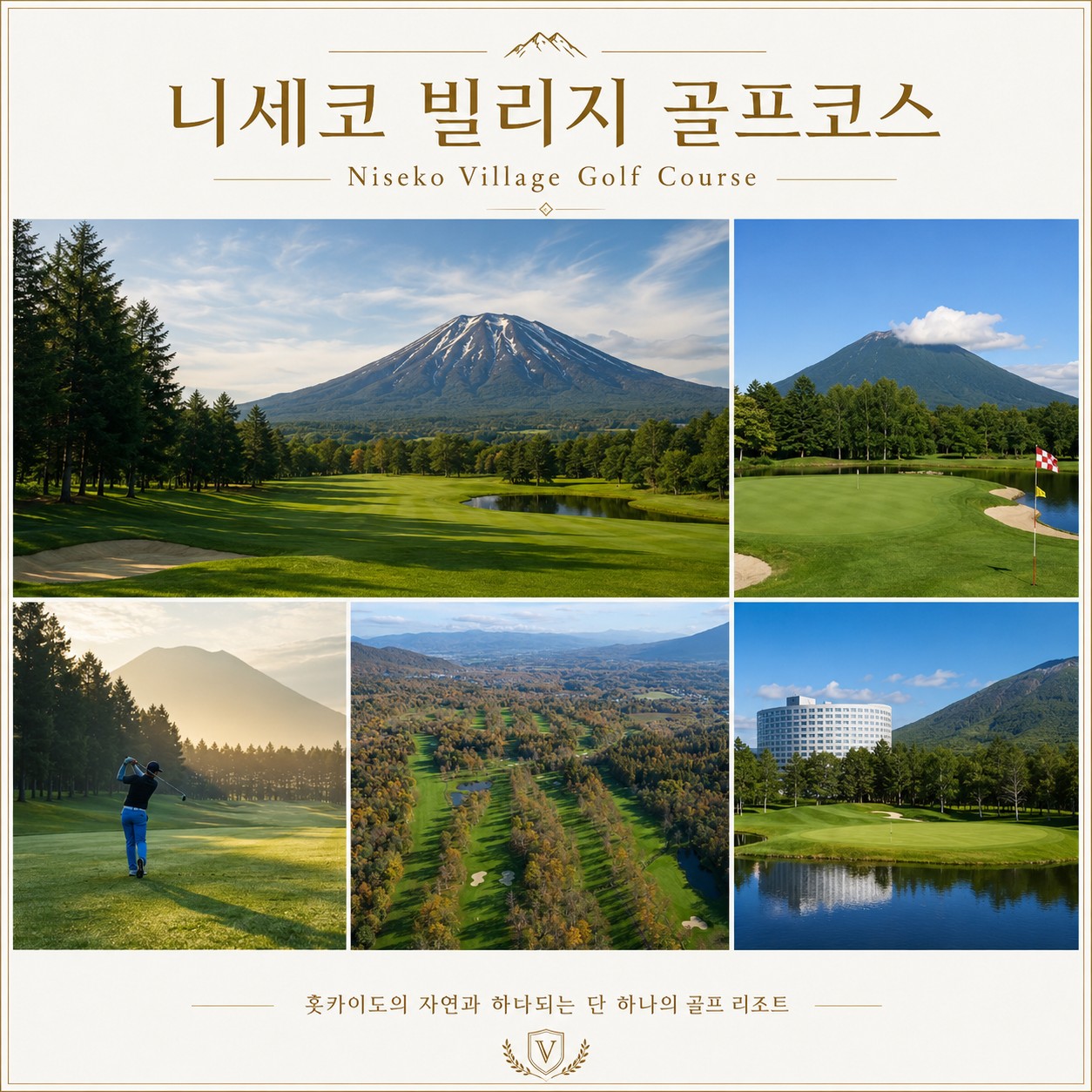 🏔️ 일본 북해도 니세코 힐튼 골프 3박 항공팩