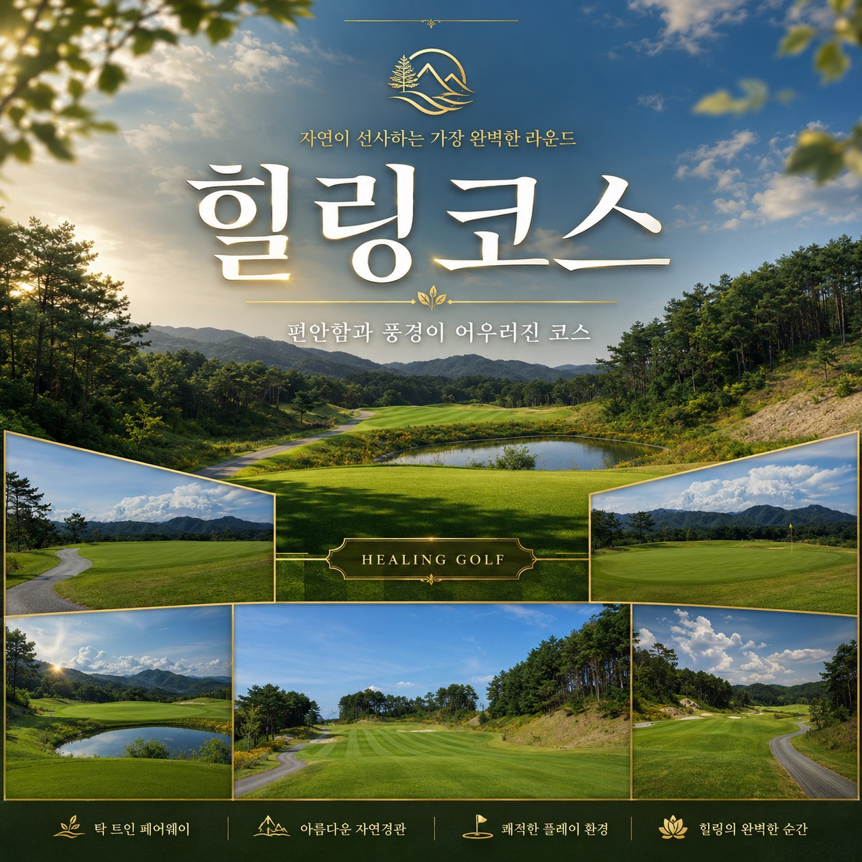 ⛳️[8월특가] 울진마린 골프 2박3일 골프휴가 특가