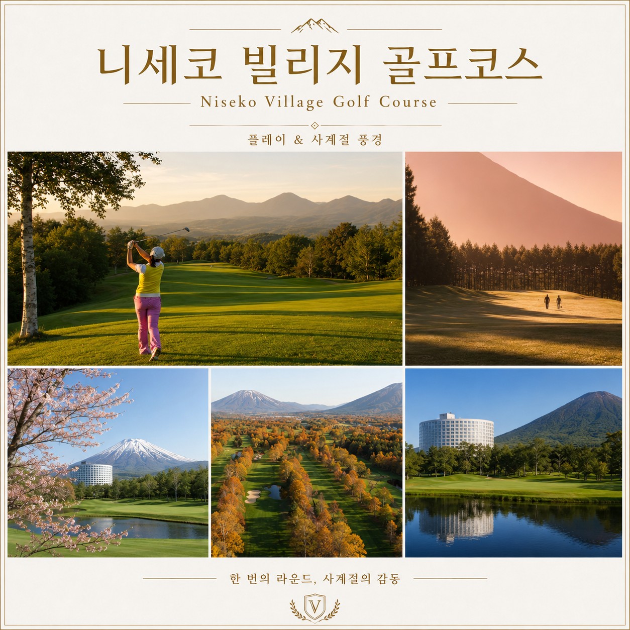 🏔️ 일본 북해도 니세코 힐튼 골프 3박 항공팩