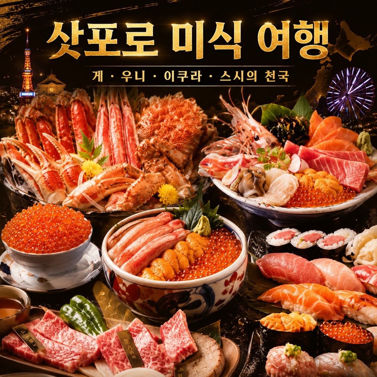 ⛳삿포로 시내 2색 실속 골프⛳