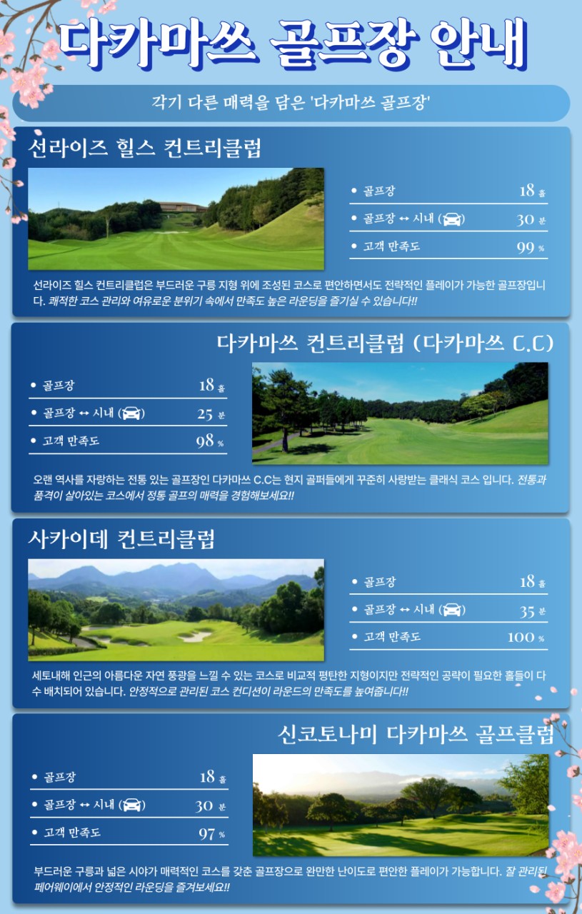 🇯🇵 다카마쓰 시티호텔 골프