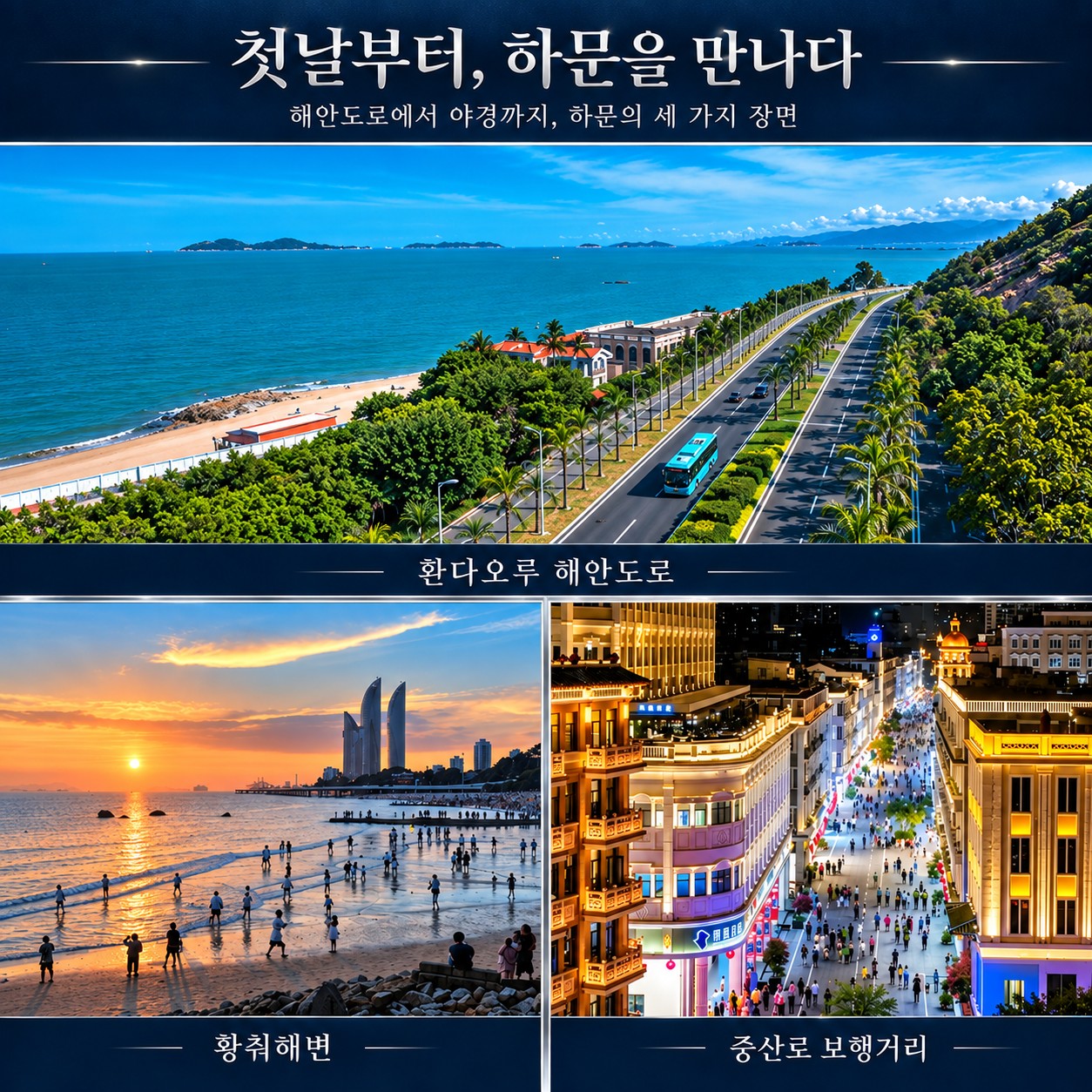 ⛳중국 샤먼 5성급호텔 & 2색골프