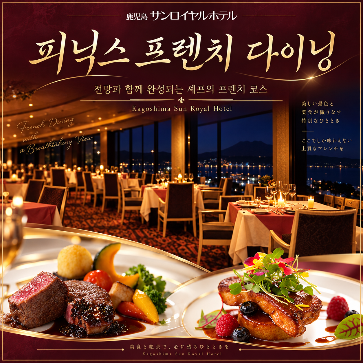 ⛳️ 가고시마 썬로얄 온천호텔 시티 2색 골프