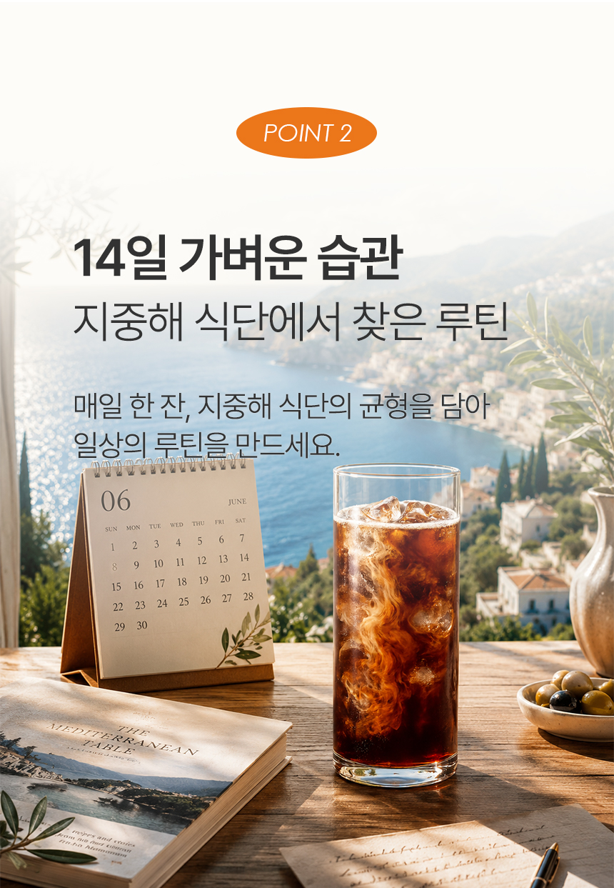 하늘하늘핏 티 V FLOW 오르조 보리차