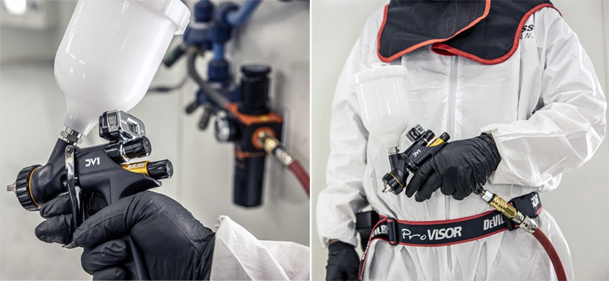 악마 비스 스프레이 건 DV1 클리어 코트