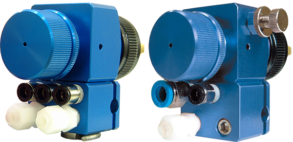 T-AGPV-8(패턴 원격 조정형)(좌) 및 T-AGPV-7(패턴 수동 조정형)(우)