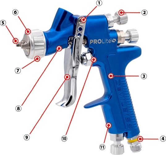 악마 비스 스프레이 건 PRO Lite-S
