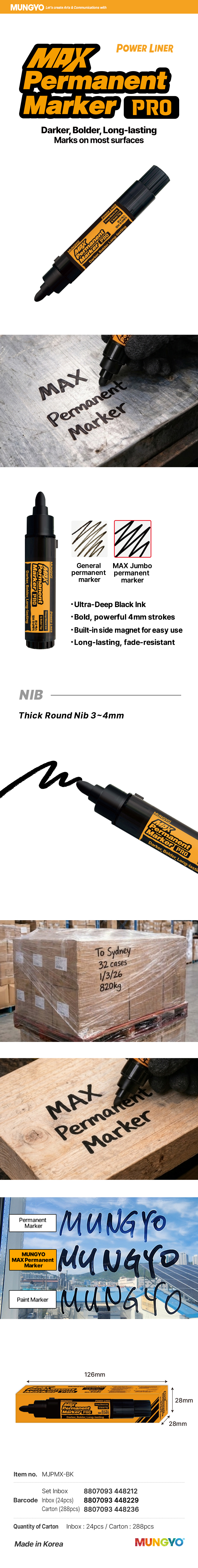 MAX Permanent Marker