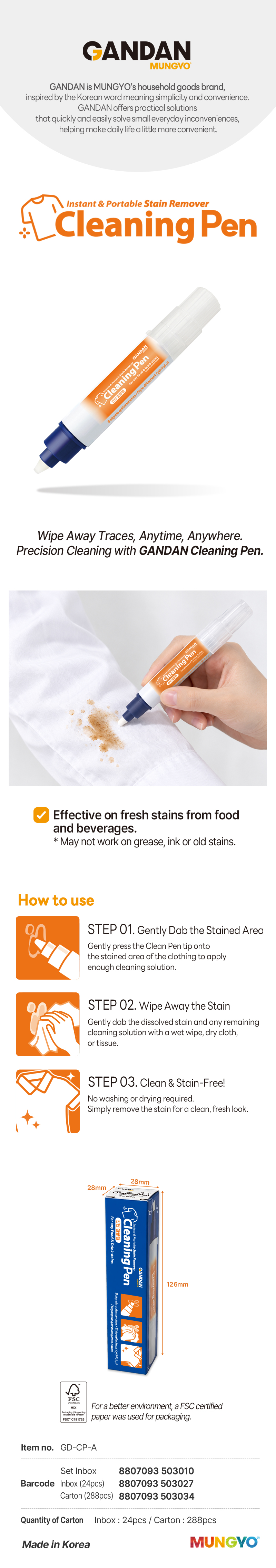 Cleaning Pen