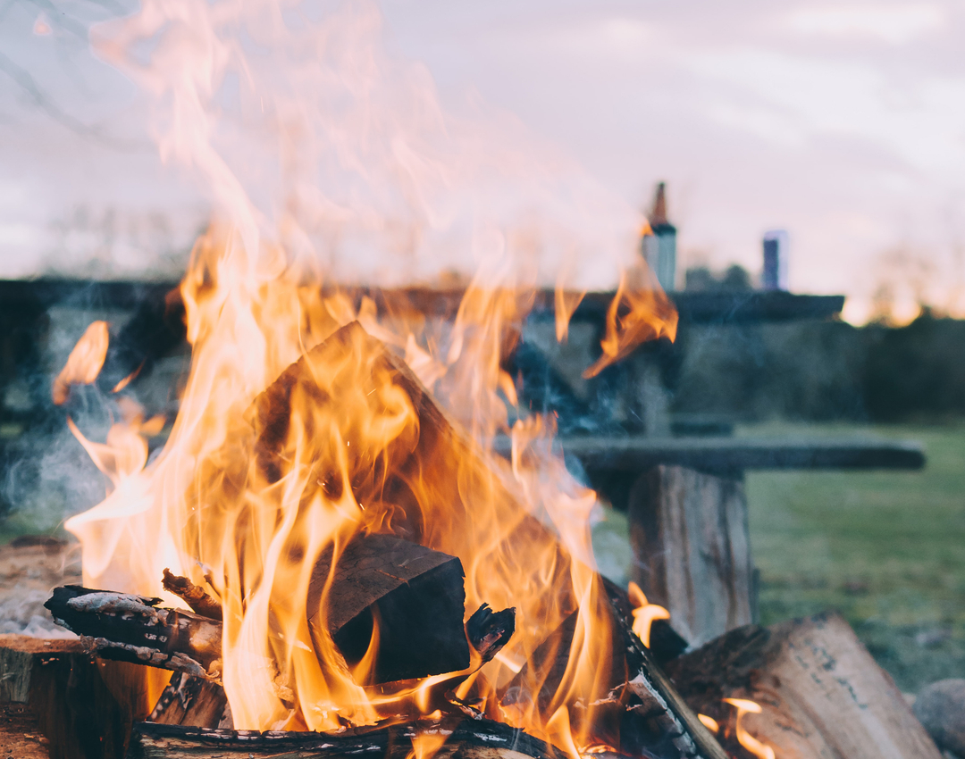 캠핑의 하이라이트, 불멍과 함께하는 그릴, 고기 요리