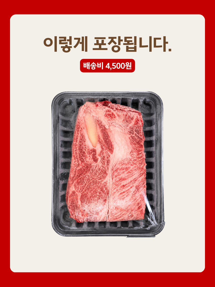 투쁠한우 넘버9 살치등심슬라이스 (300g)