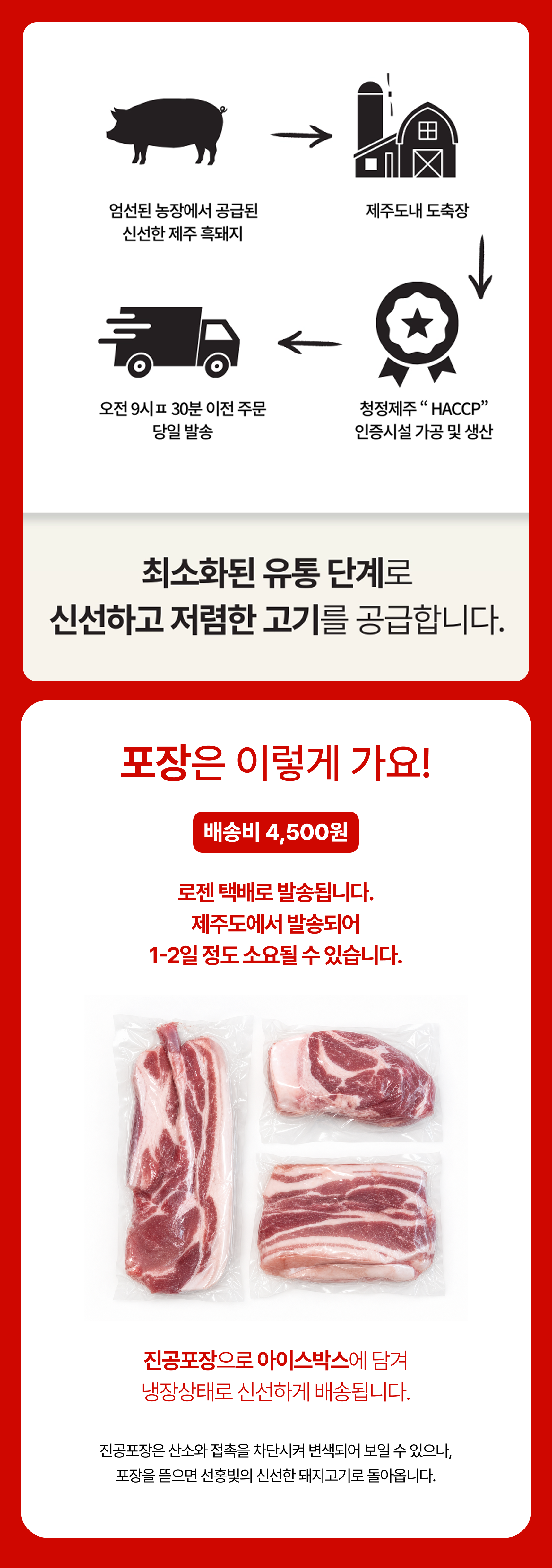 제주 흑돼지 흑뼈삼