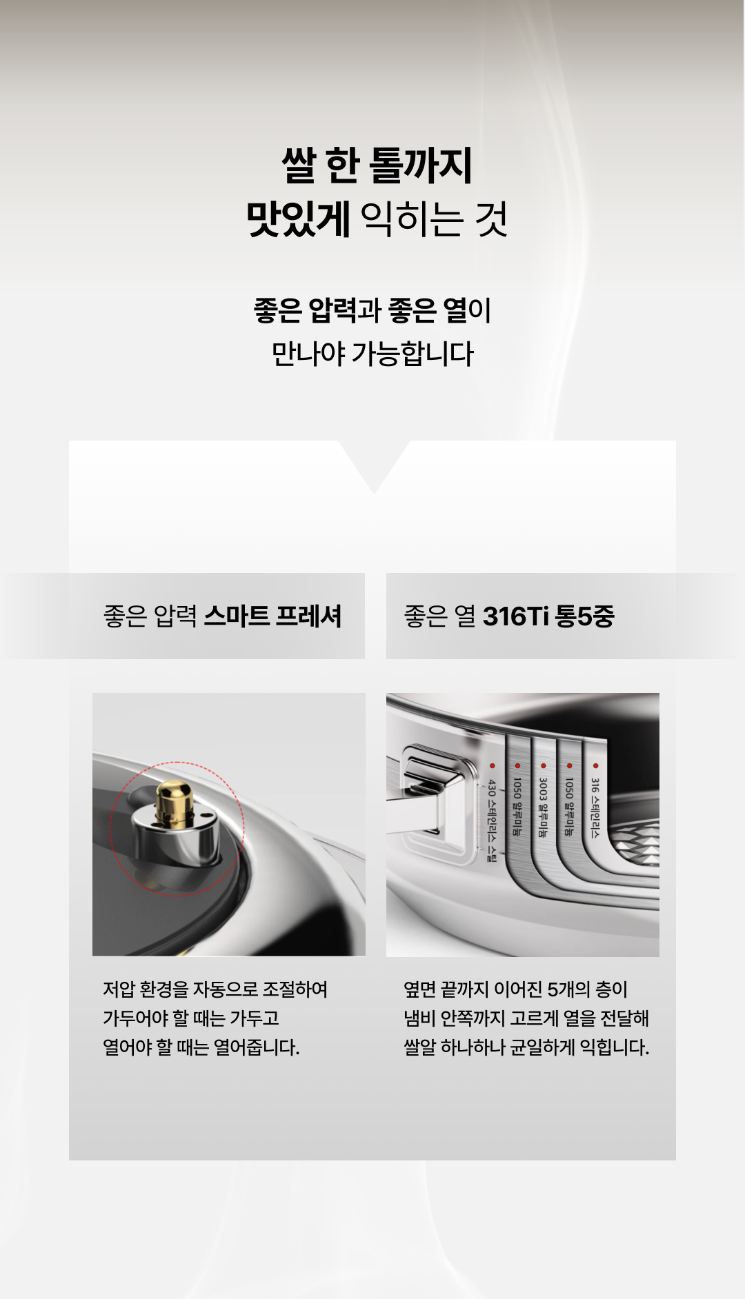 [알텐바흐x내궁마켓] 알텐바흐 엑스쿠첸 통5중 저압냄비