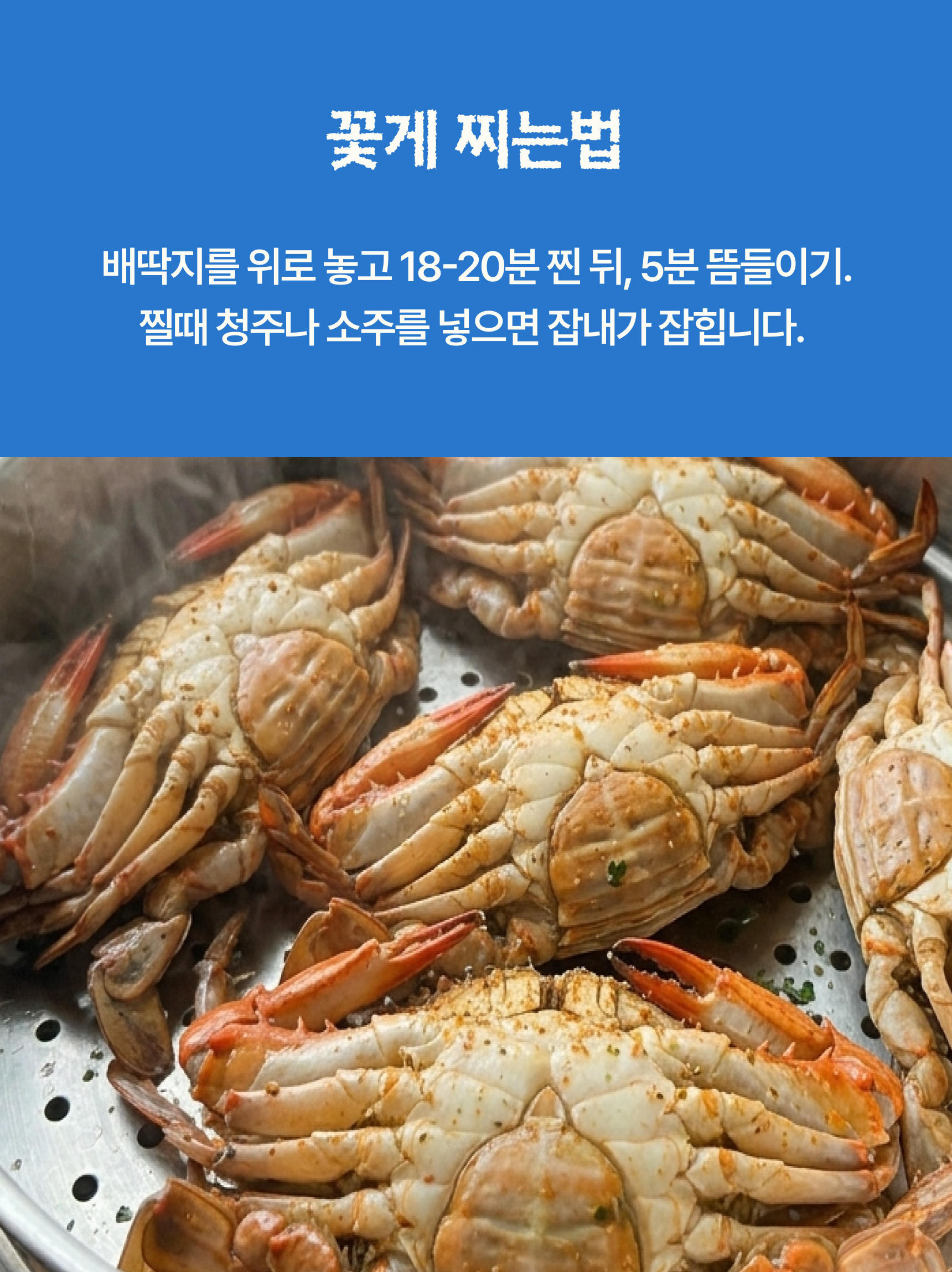 슬기님 테스트용 꽃게