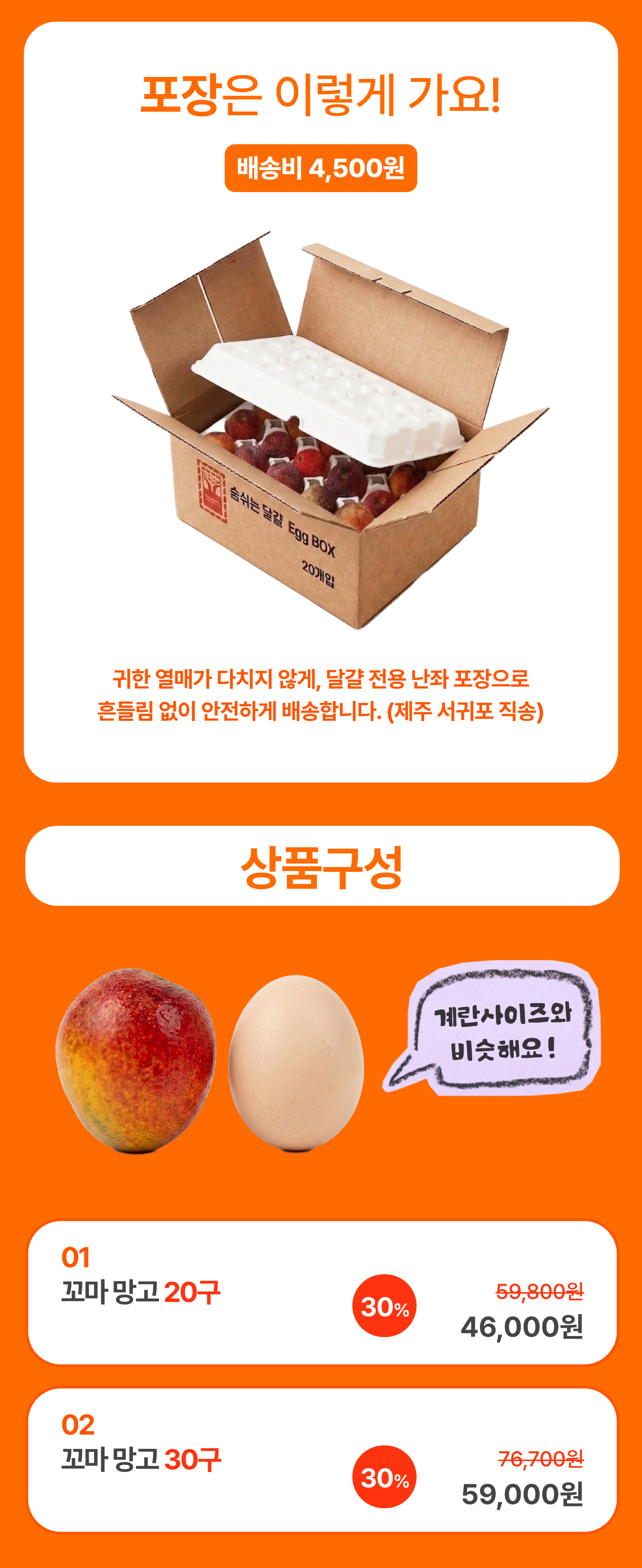 프리미엄 꼬마 애플망고