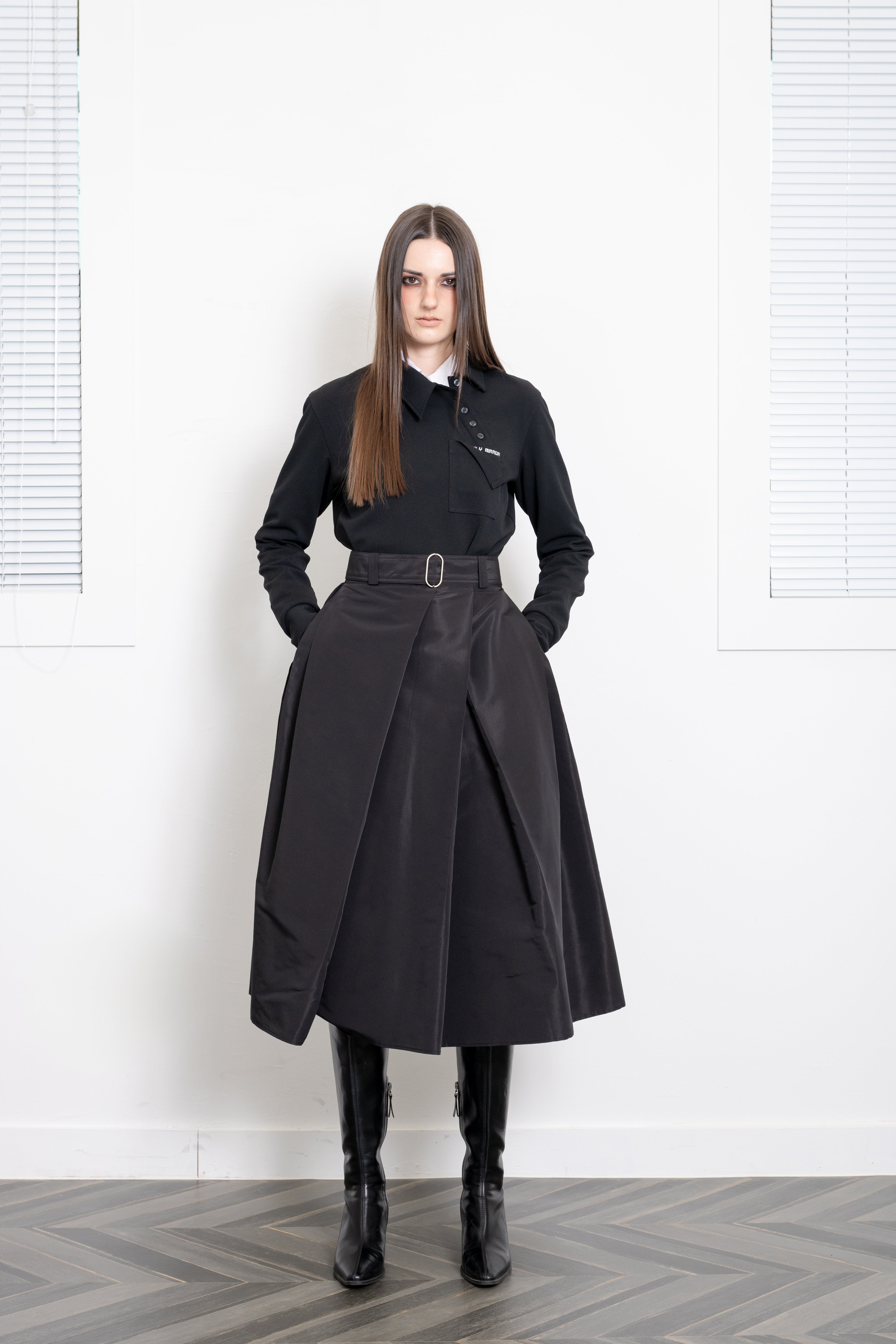 [26SS] SKIRT_ BLACK