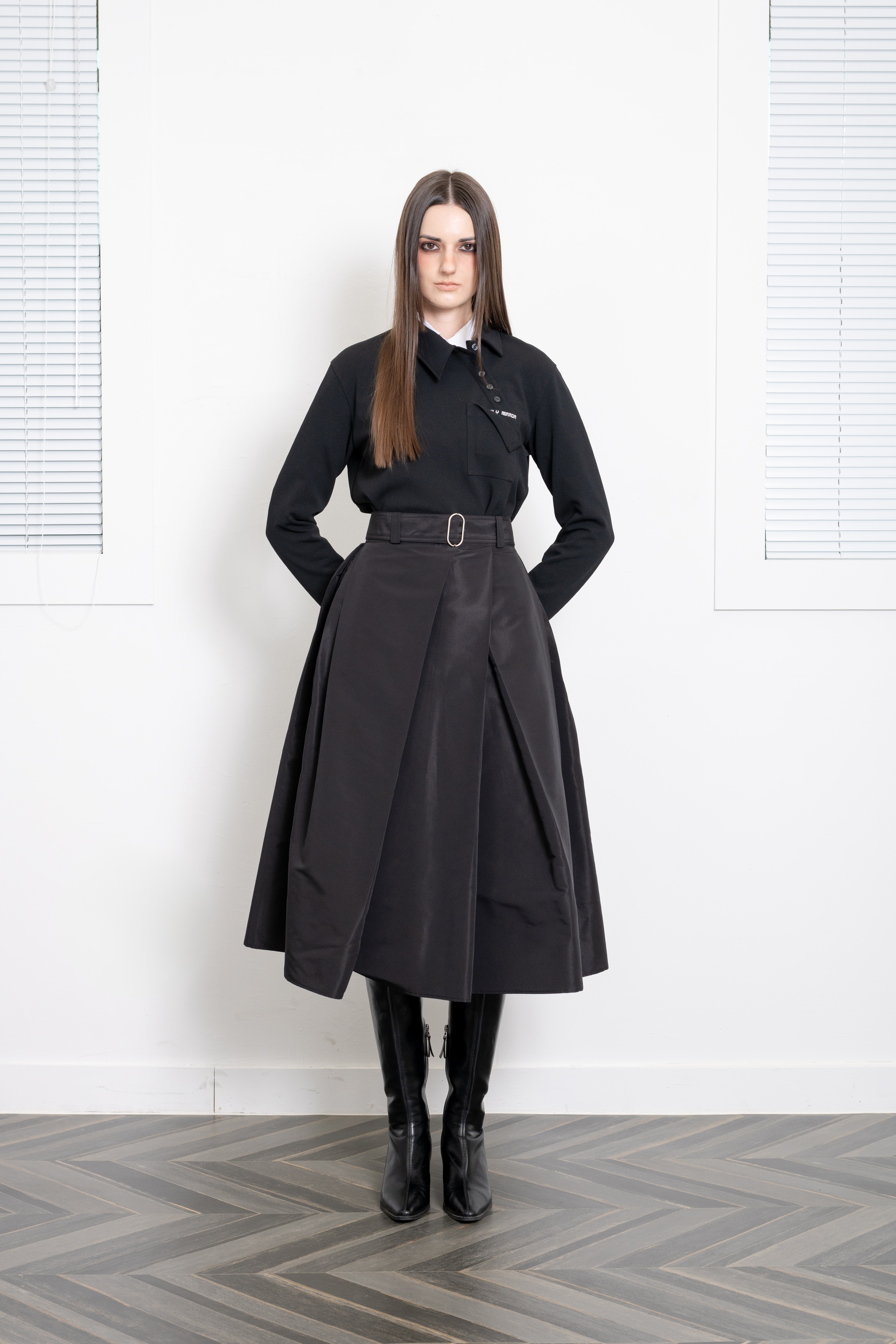 [26SS] SKIRT_ BLACK