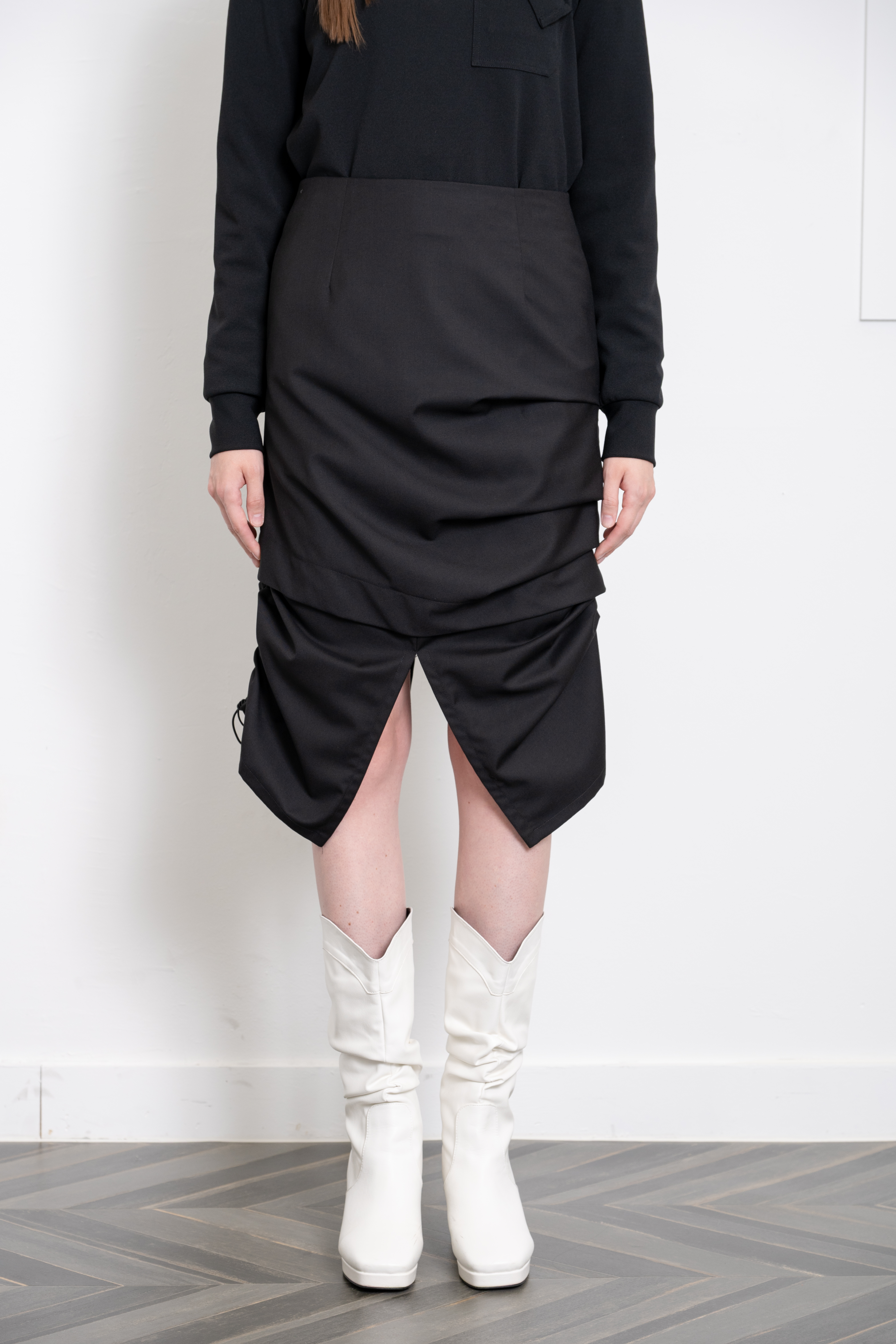 [26SS] SKIRT_ BLACK
