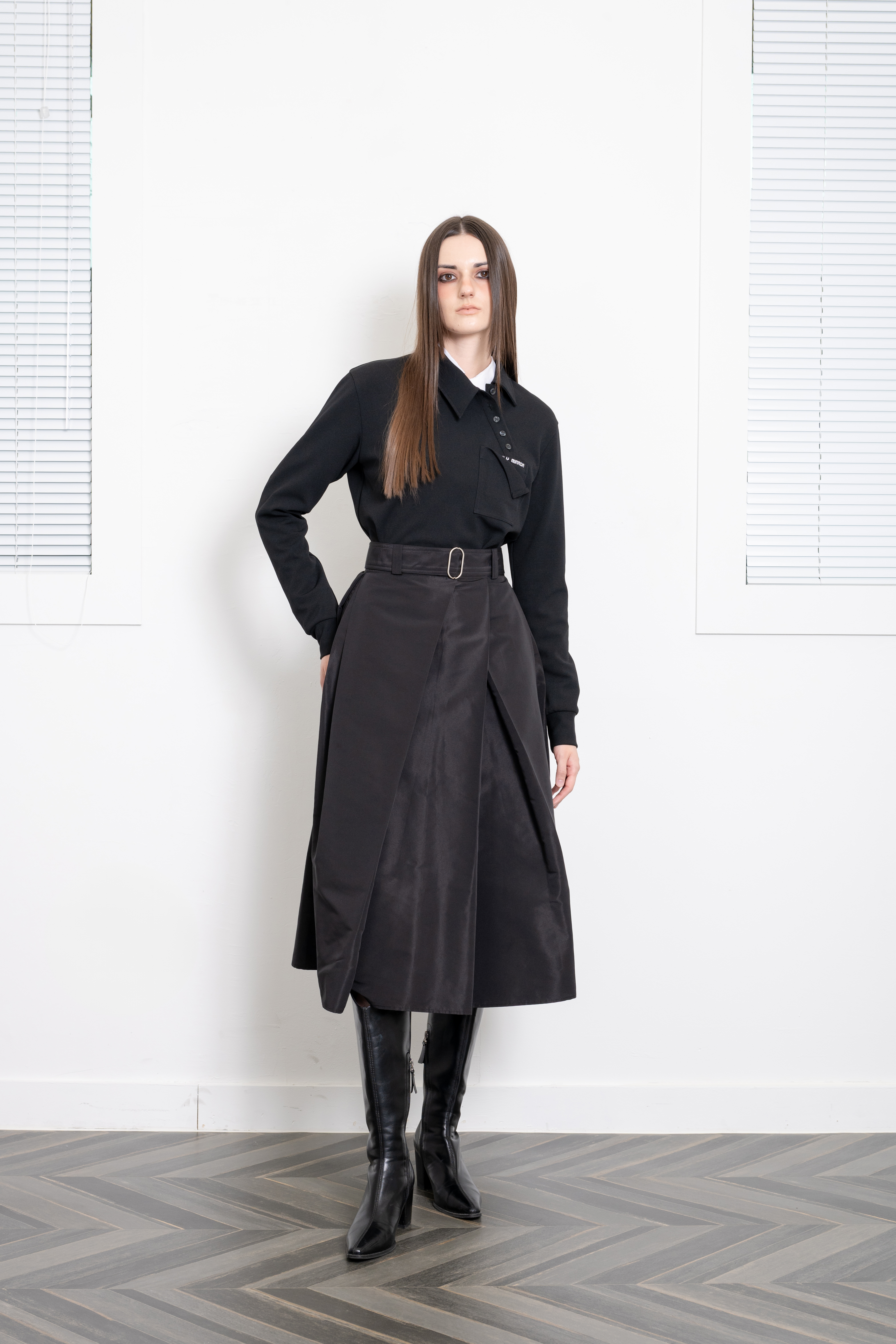[26SS] SKIRT_ BLACK
