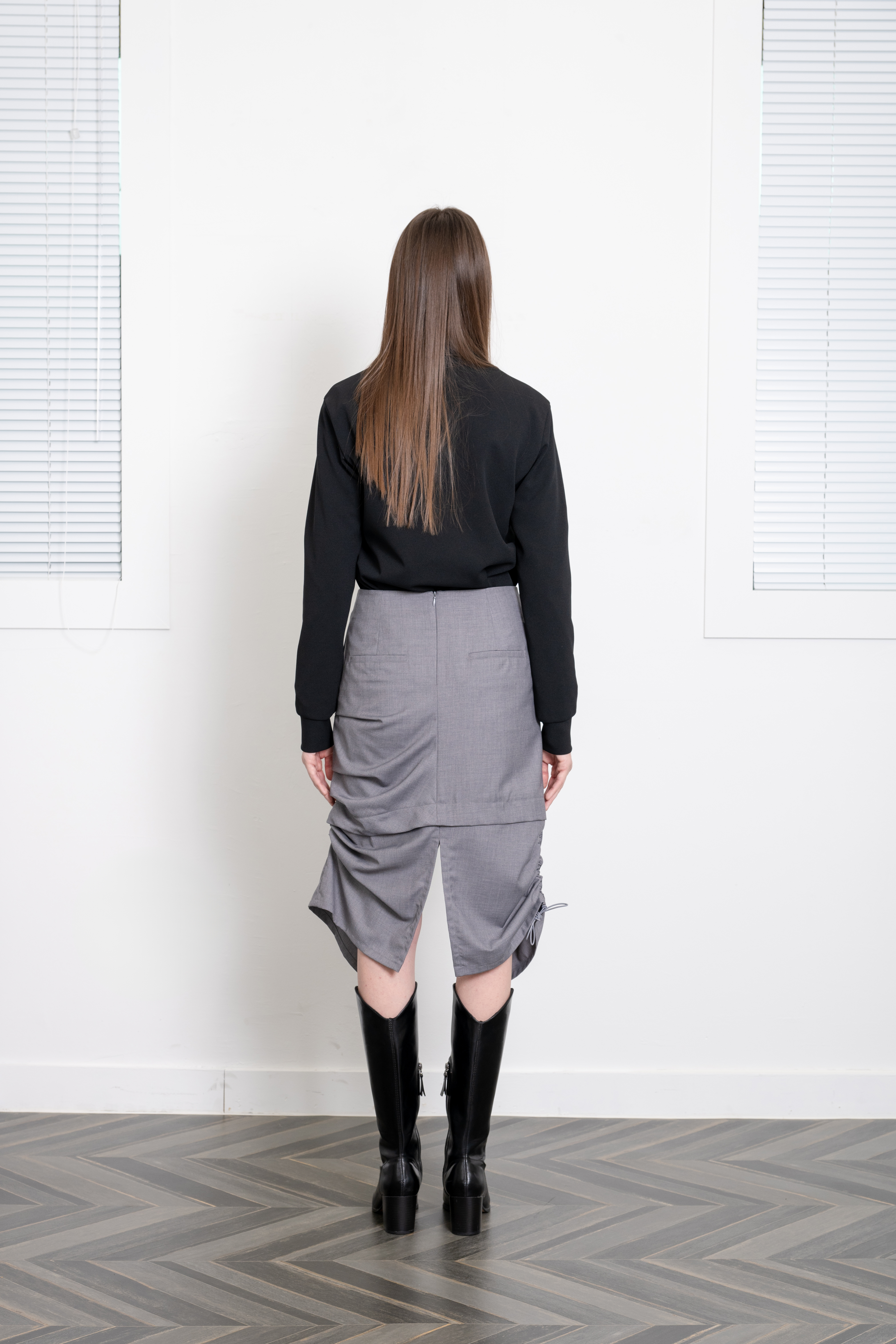 [26SS] SKIRT_ GRAY