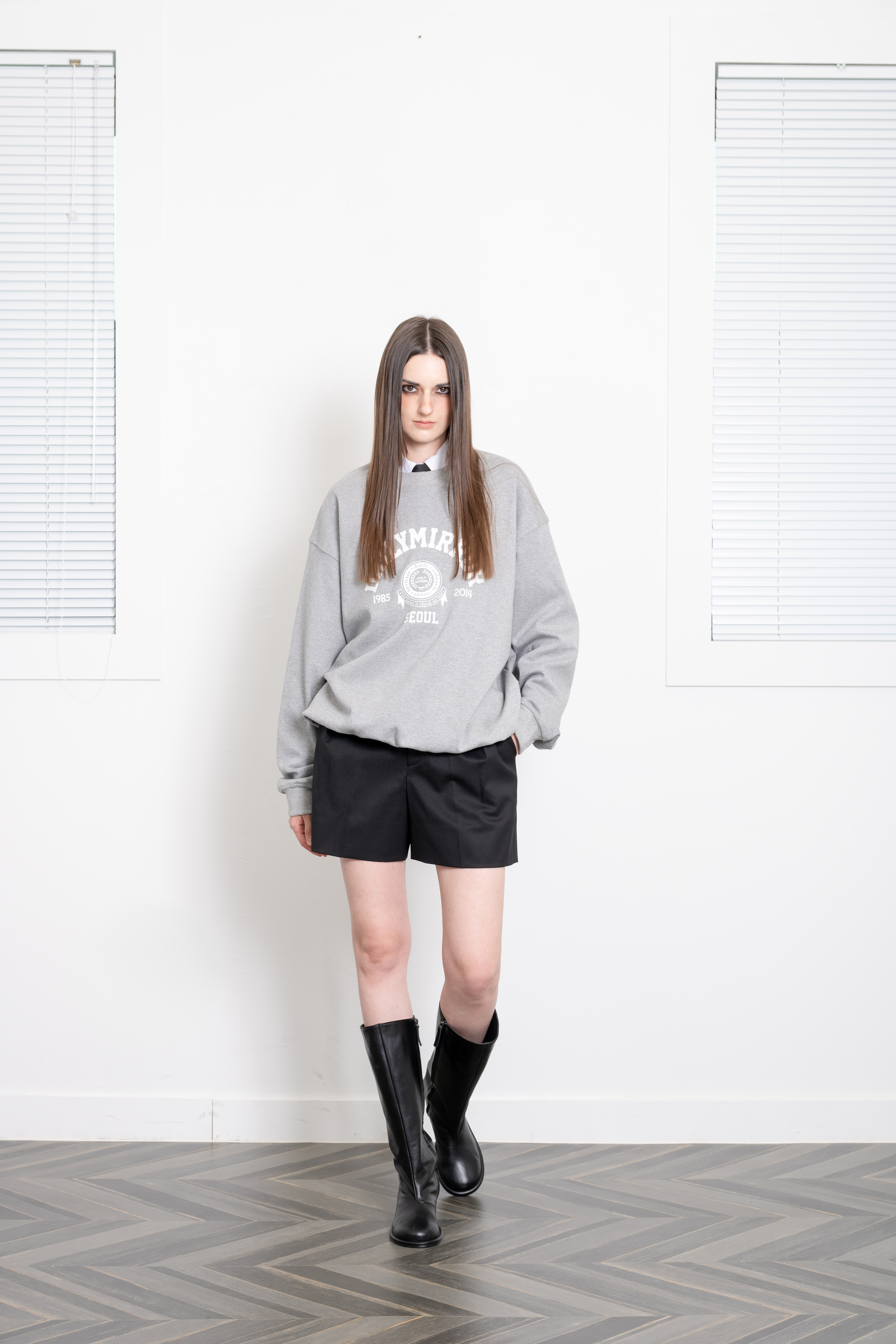 [26SS] SWEATSHIRT_ GRAY
