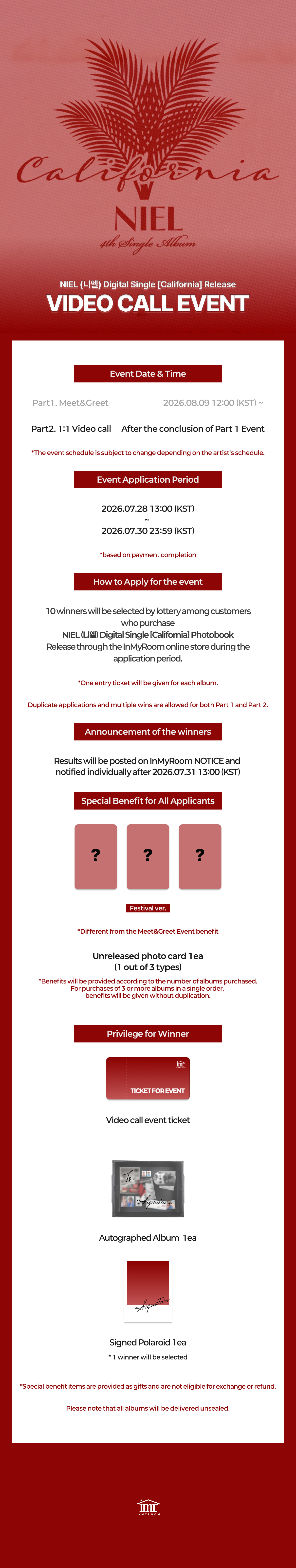 BF (보이프렌드) 15th Anniversary Mini Album [Boyager6] Release Video Call Event