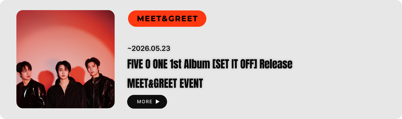 FIVE O ONE 1st Album [SET IT OFF] Release Video Call Event