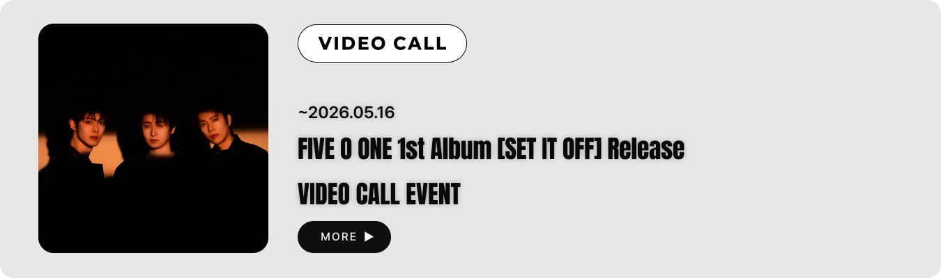 FIVE O ONE 1st Album [SET IT OFF] Release Meet&Greet Event