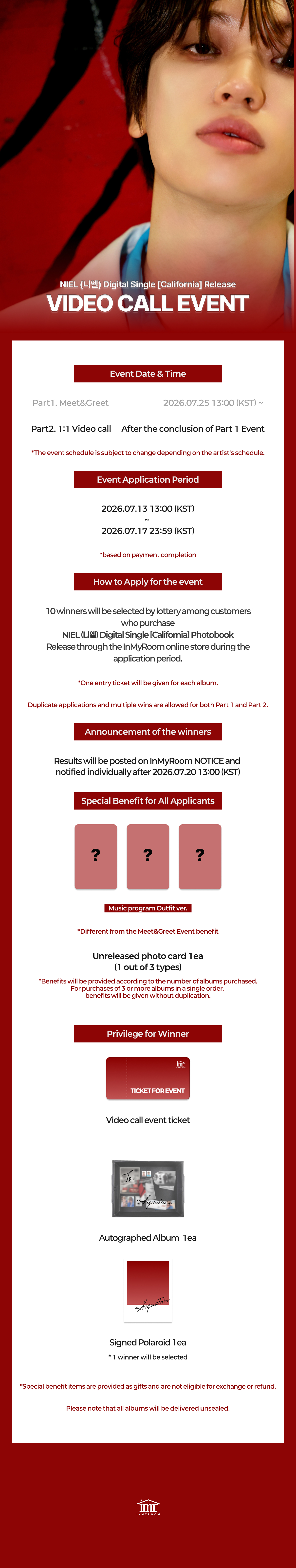 BF (보이프렌드) 15th Anniversary Mini Album [Boyager6] Release Video Call Event