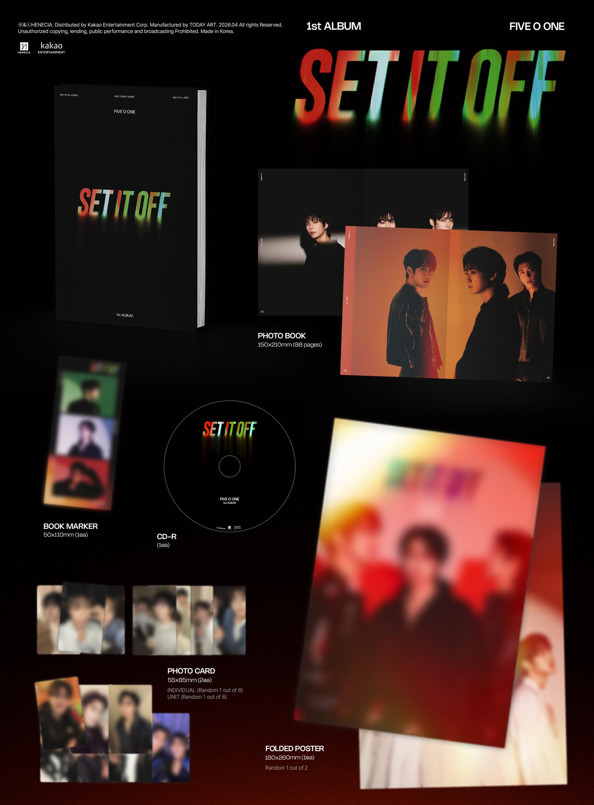 FIVE O ONE 1st Album [SET IT OFF] Release Meet&Greet Event