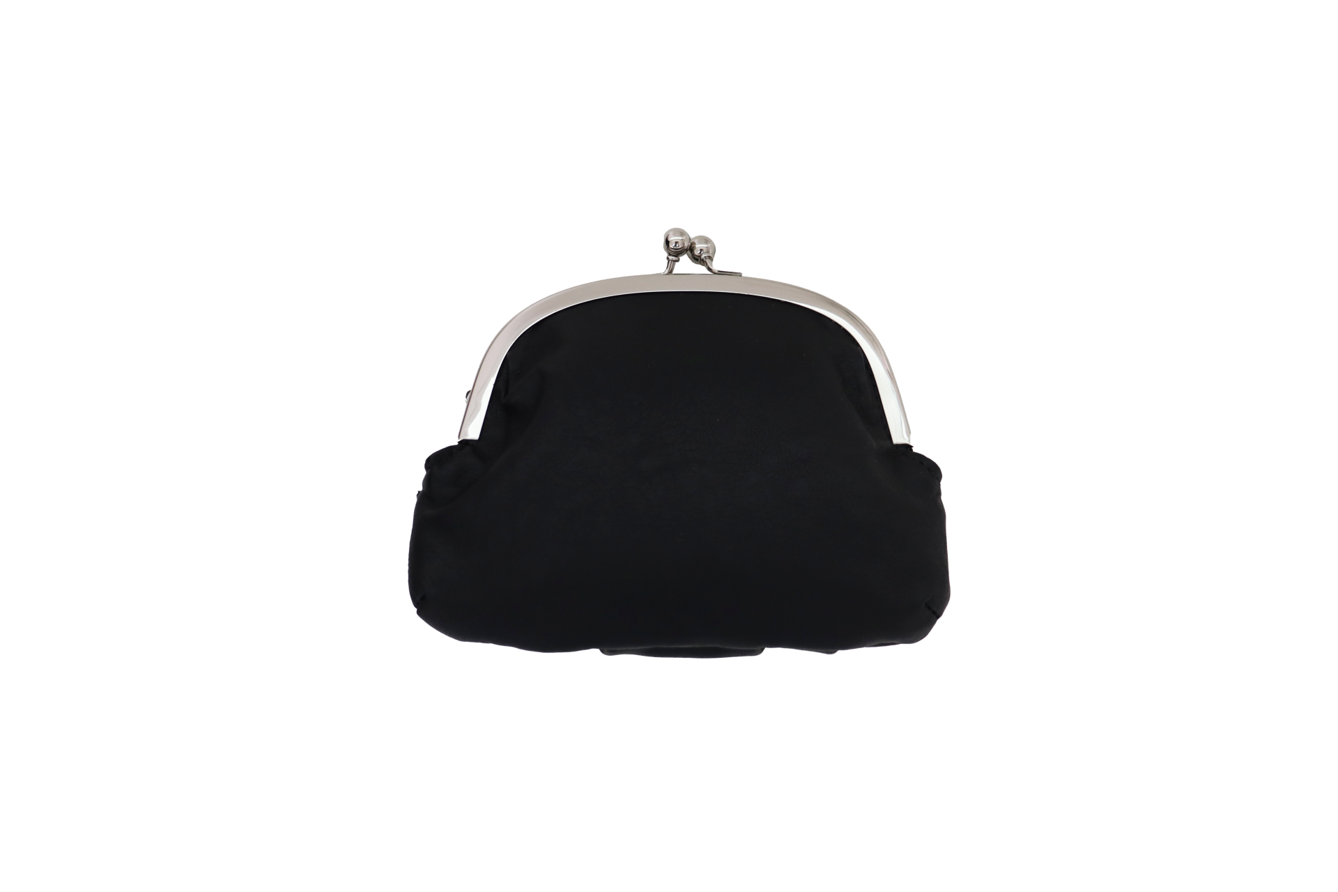 black puff card wallet