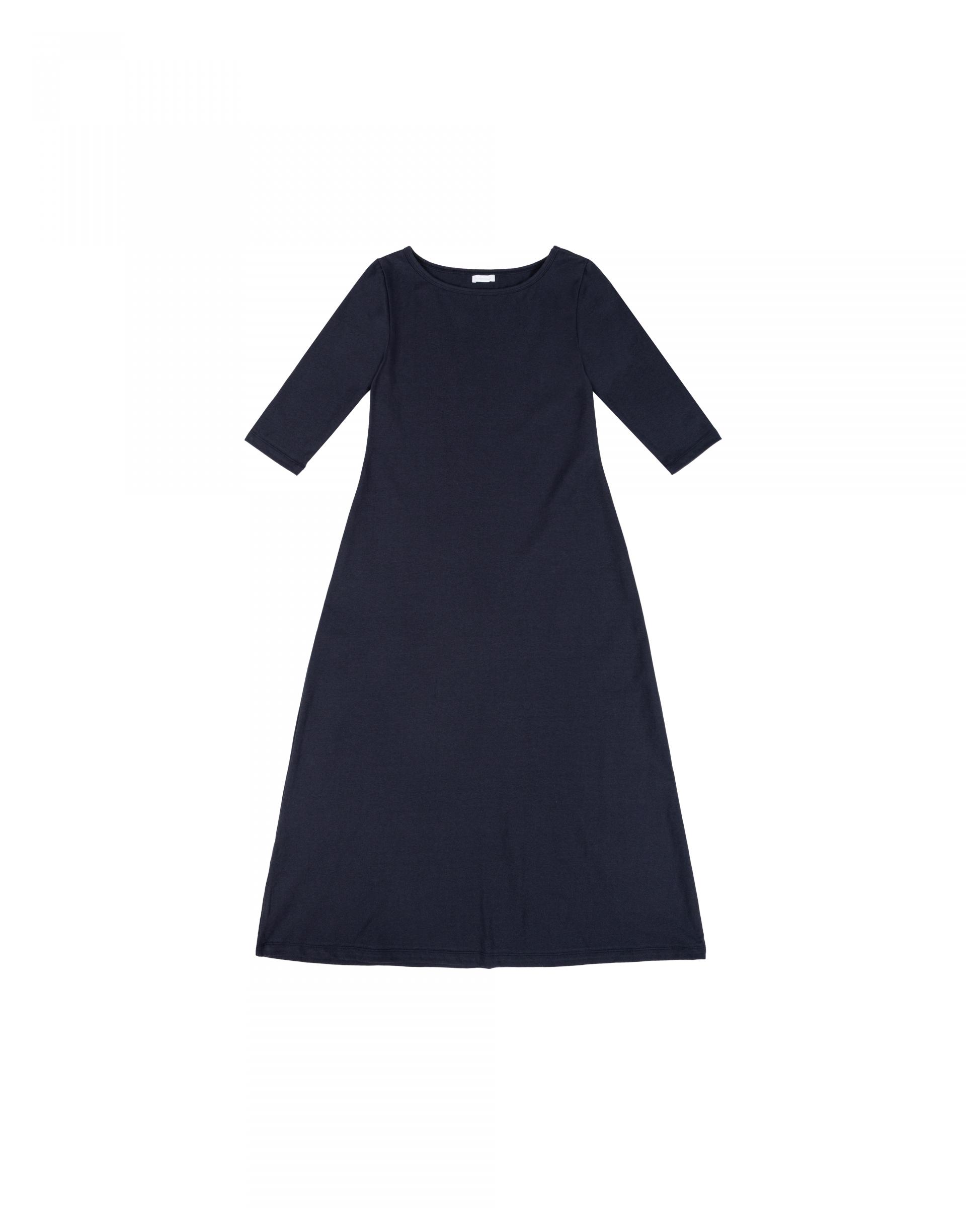 navy easy boatneck onepiece