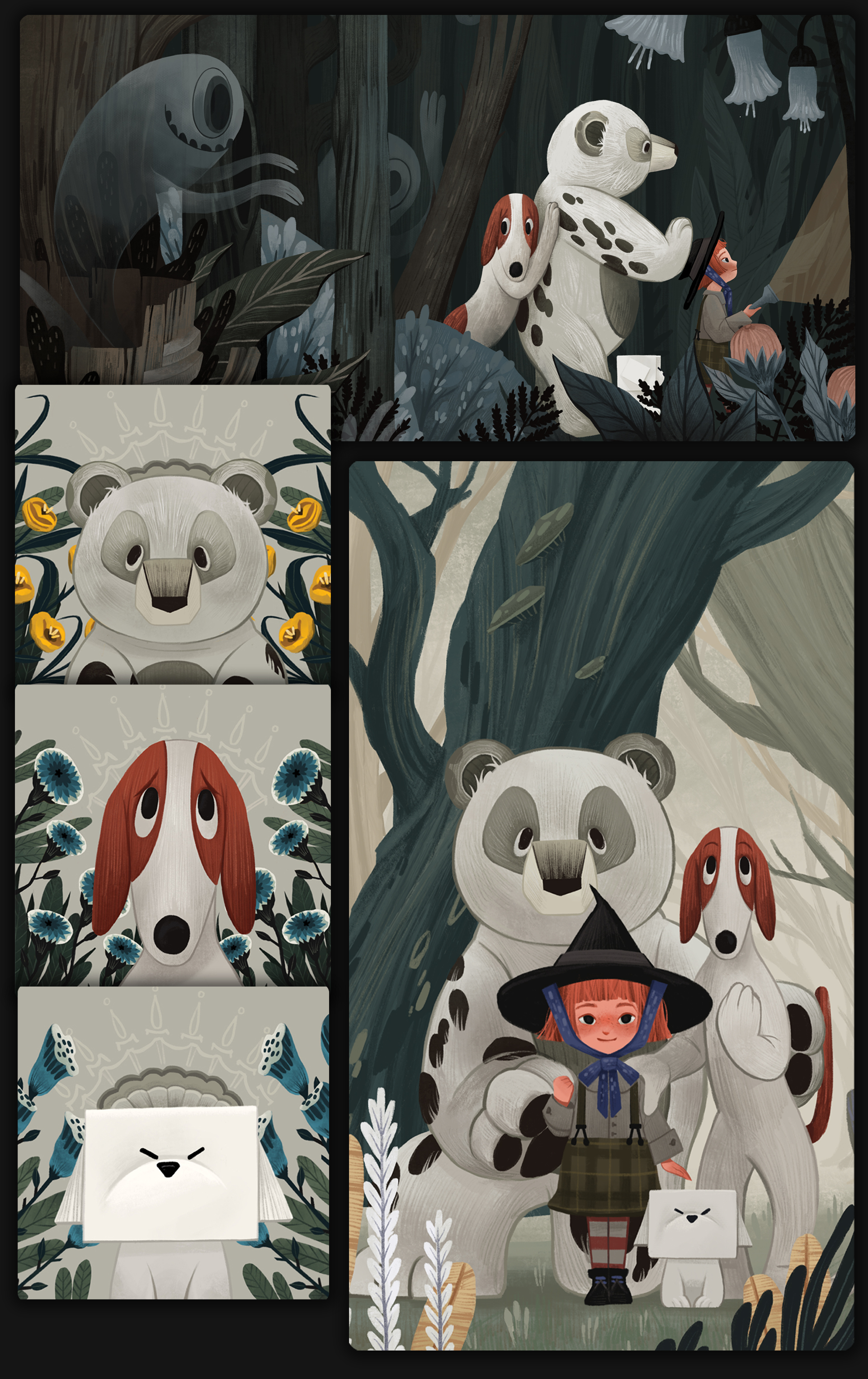 아카이브 아카데미｜다야 작가님의 동화삽화 일러스트레이션, image size:1920x3050