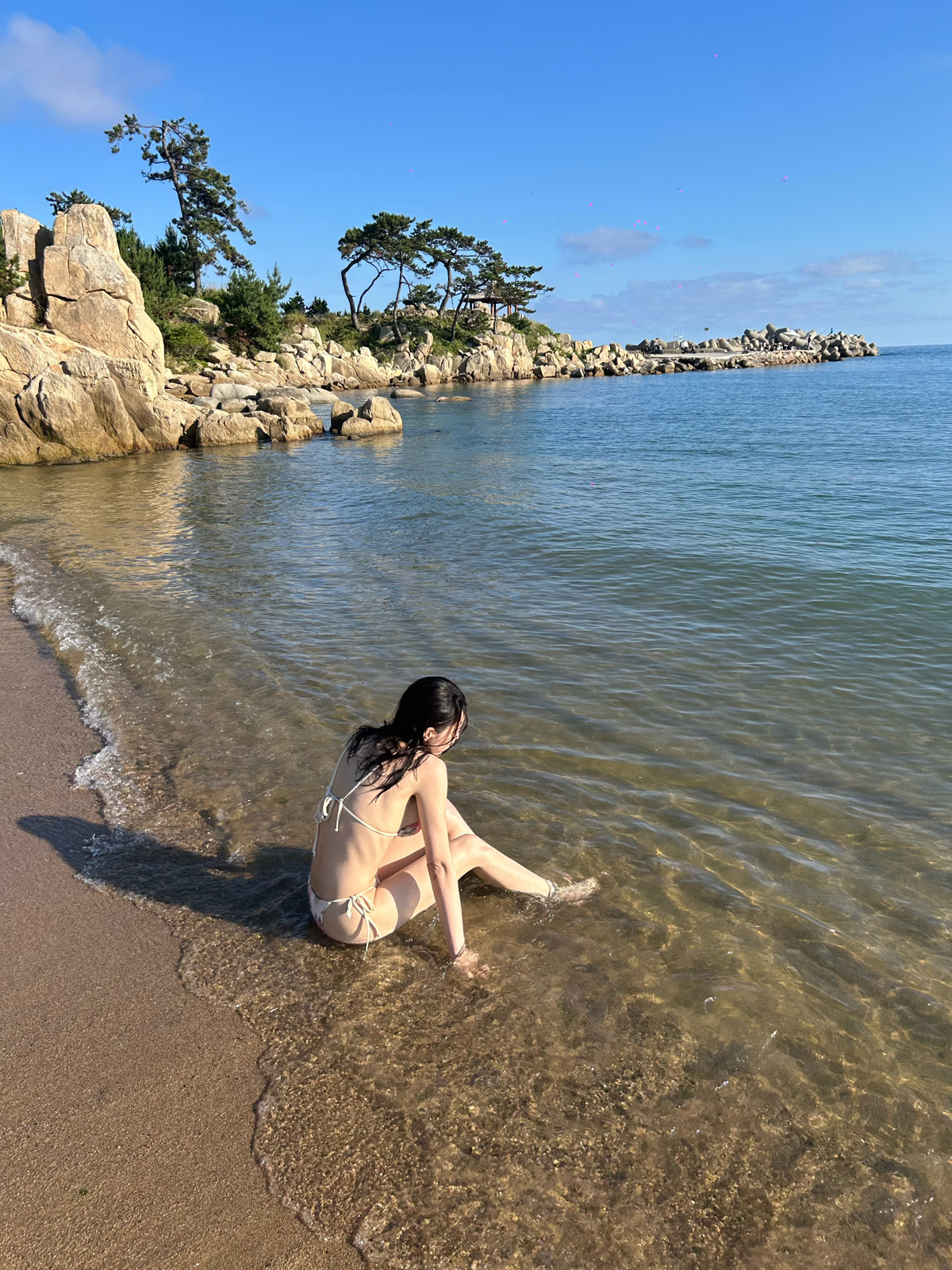플라워 레이스 비키니