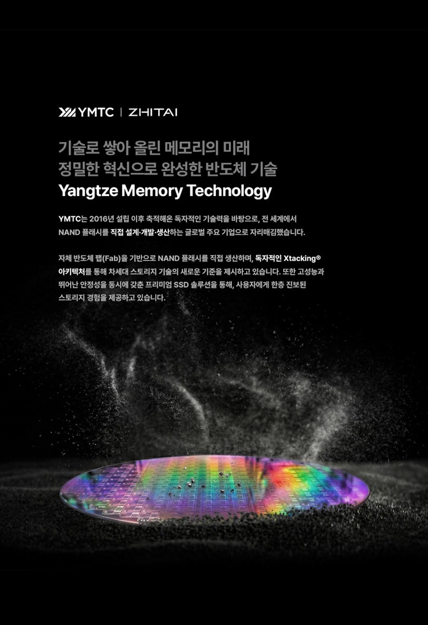 YMTC ZHITAI Tiplus9100 4TB PCIe 5.0 TLC M.2 NVMe SSD