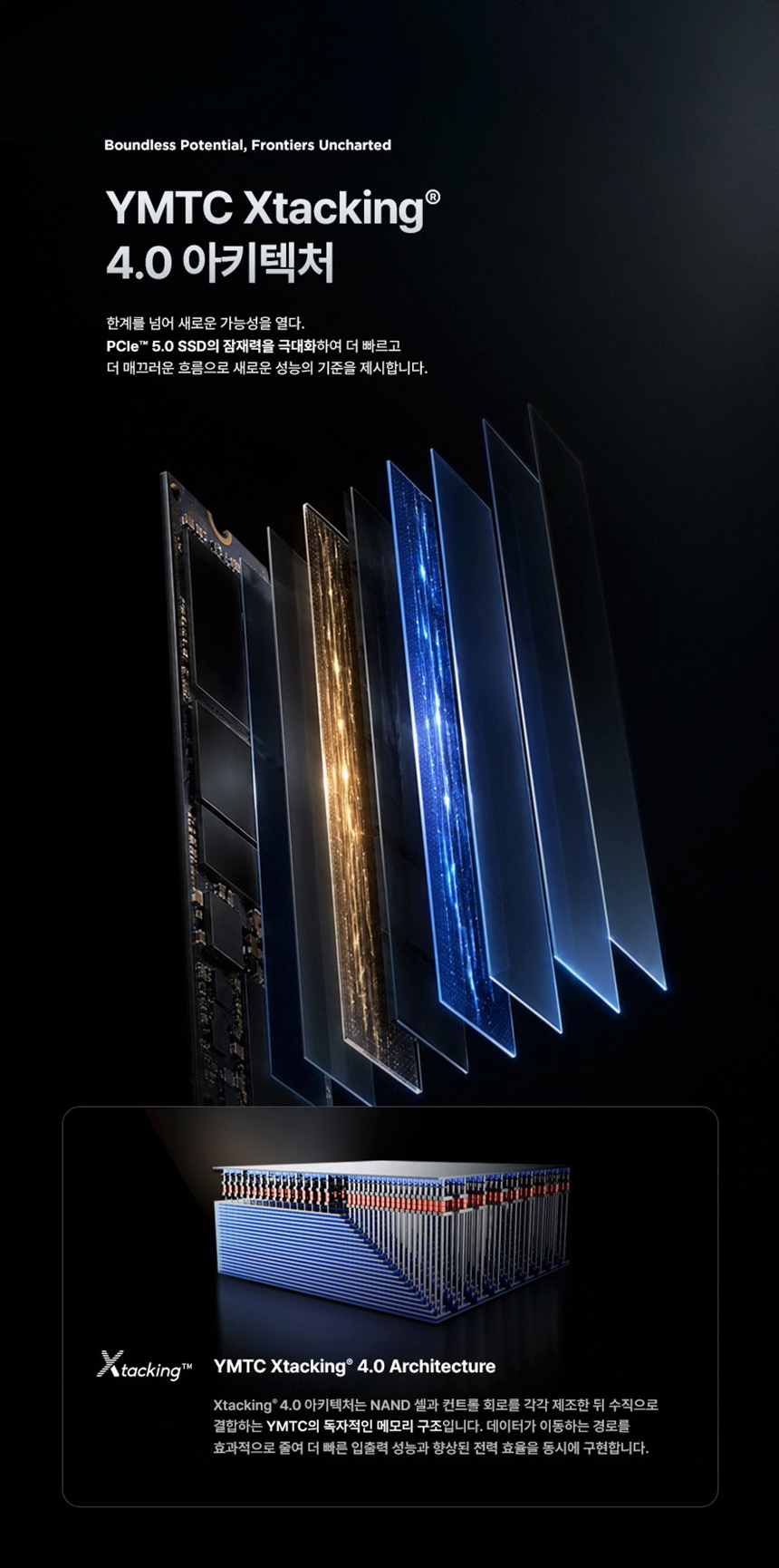 YMTC ZHITAI TiPro9000 1TB PCIe 5.0 TLC M.2 DRAM NVMe 히트싱크 SSD