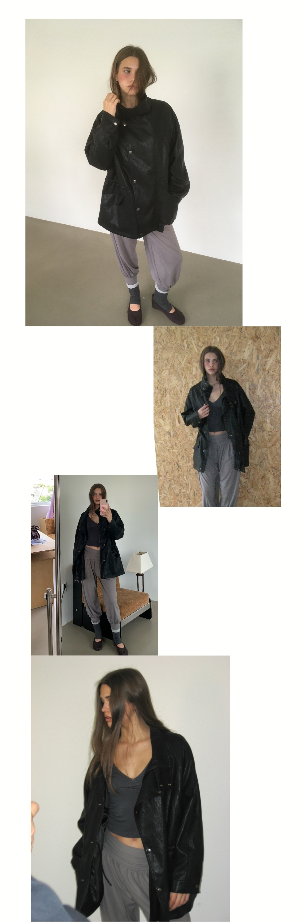LEGACY STRING JUMPER (LEATHER BLACK)