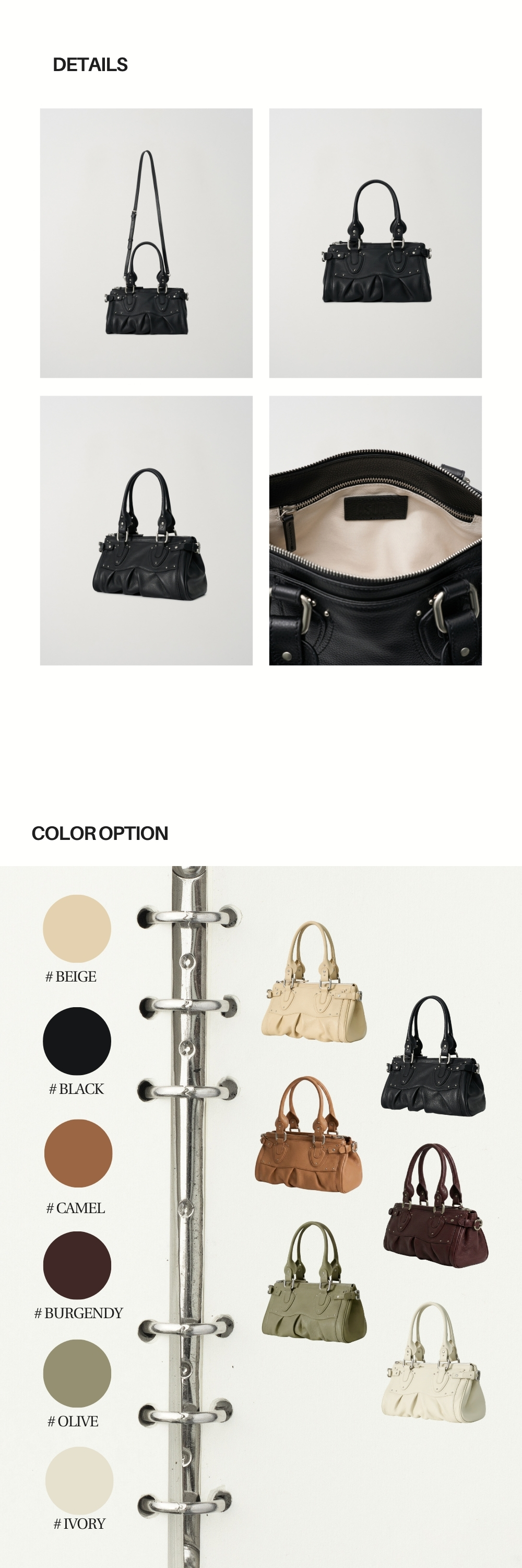 CITY BAG (BLACK) (8월 31일 예약배송)