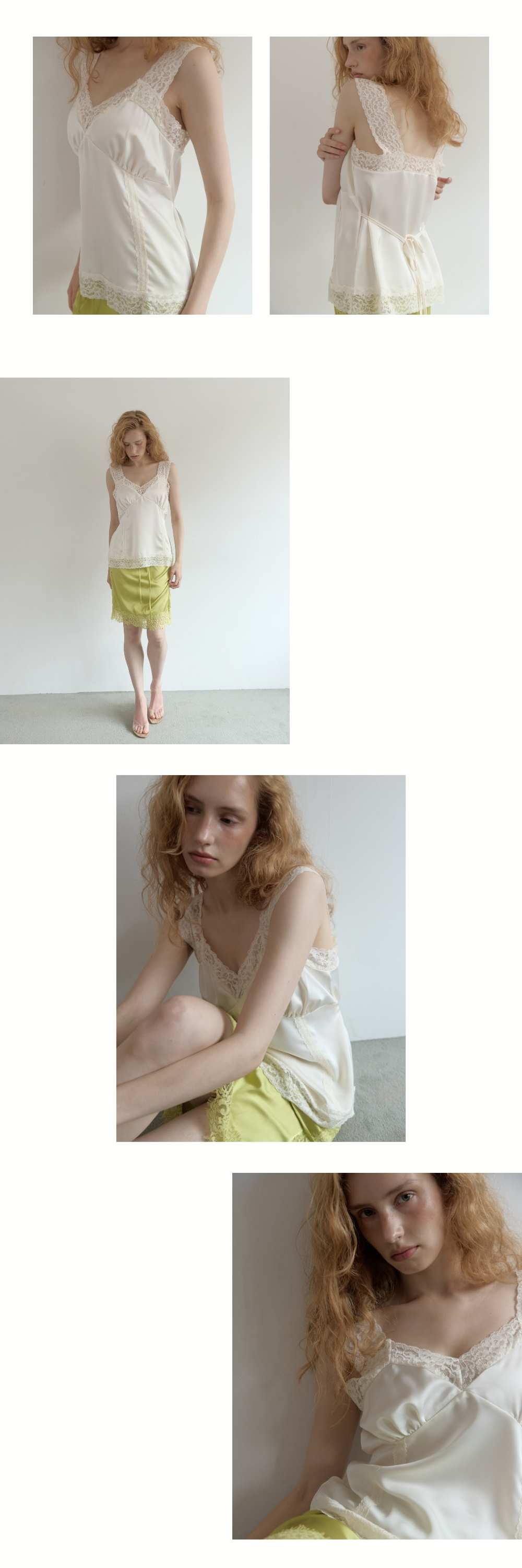 MOON SATIN TOP (IVORY)