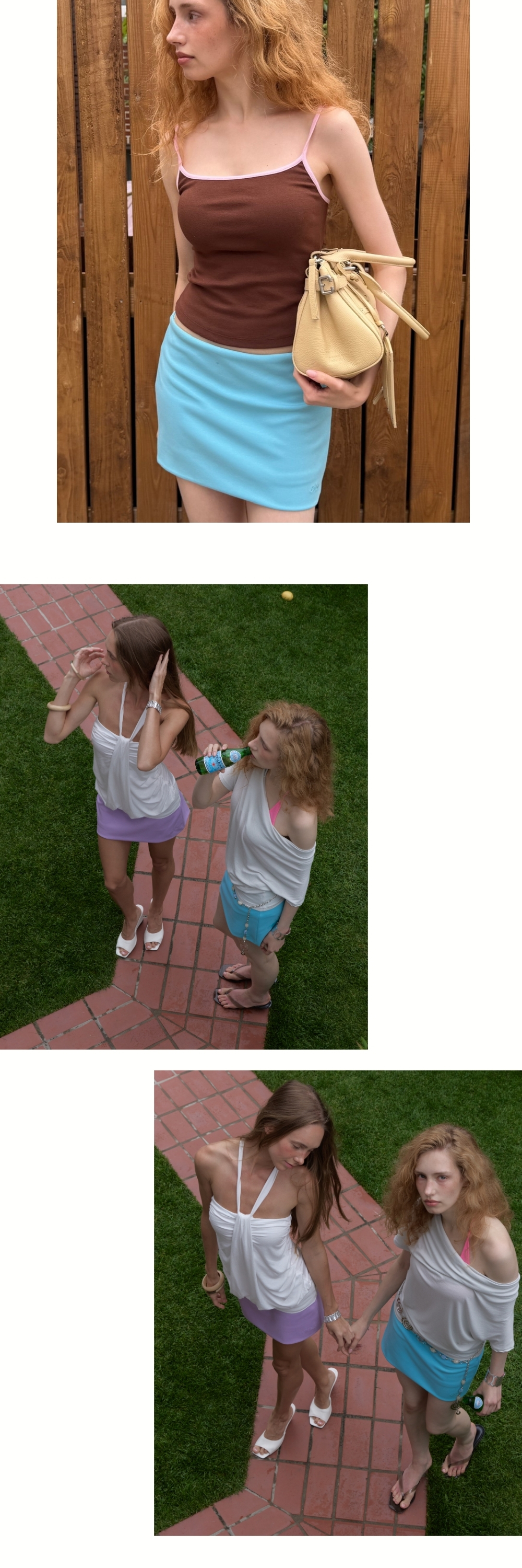 MINI SKIRT PANTS (SKY BLUE)