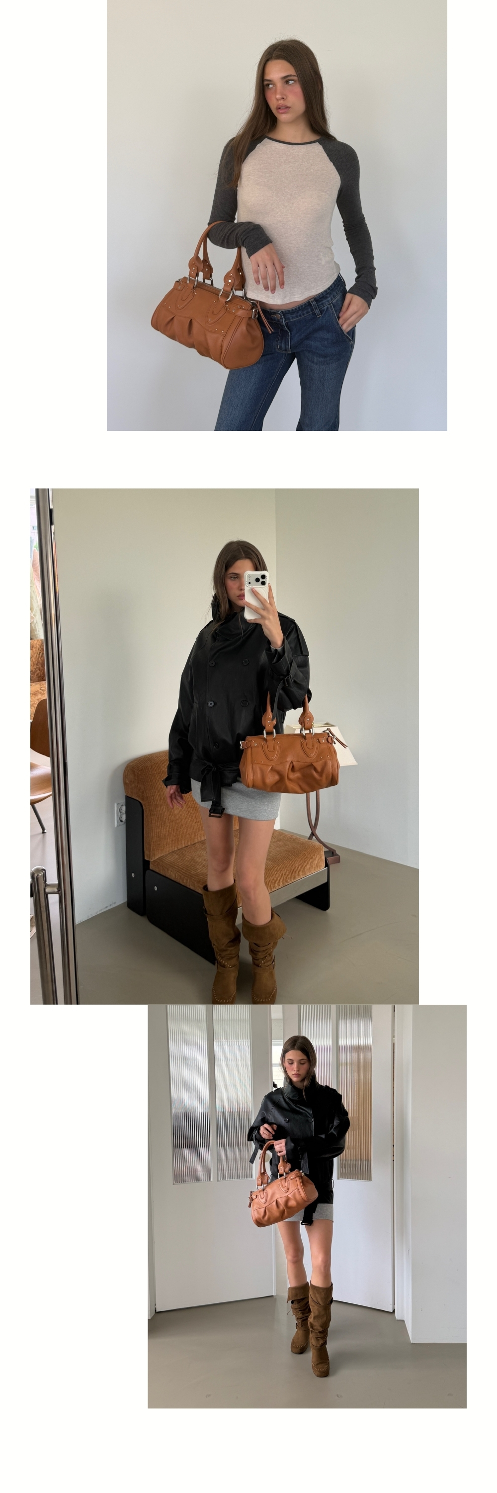 CITY BAG (CAMEL)