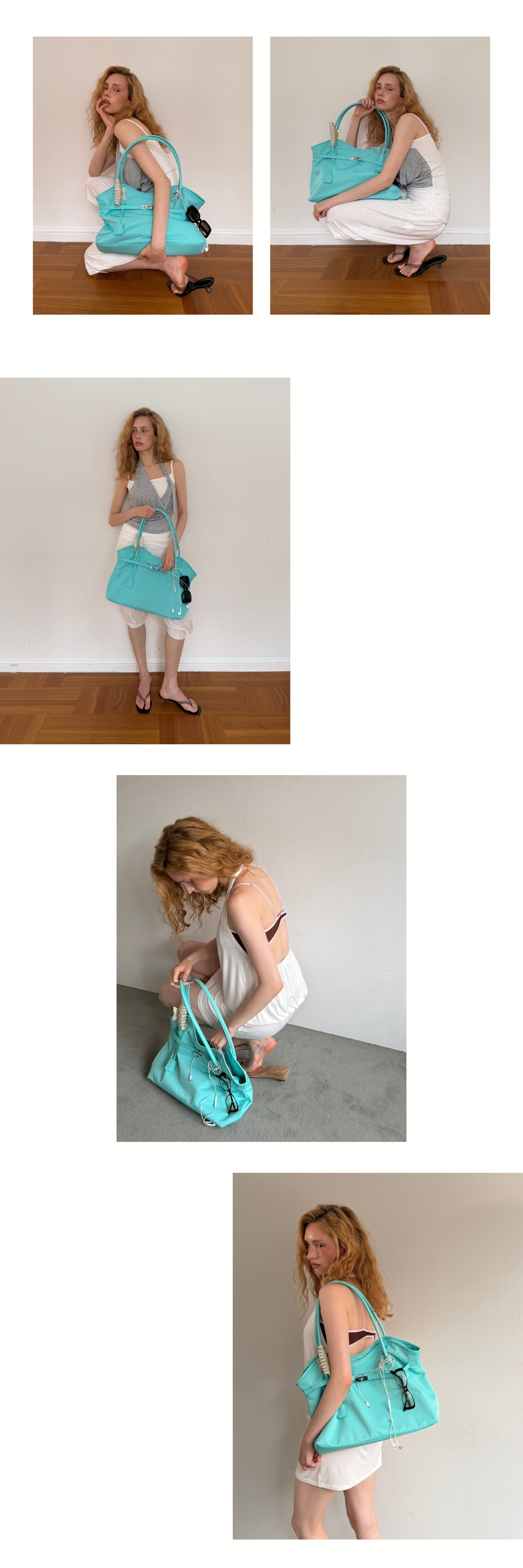 NYLON BIRKIN BAG (MINT) (6월 15일 예약배송)
